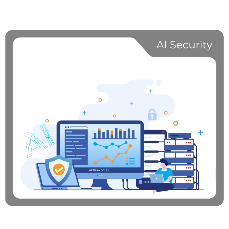 Vector ai secuity graphic