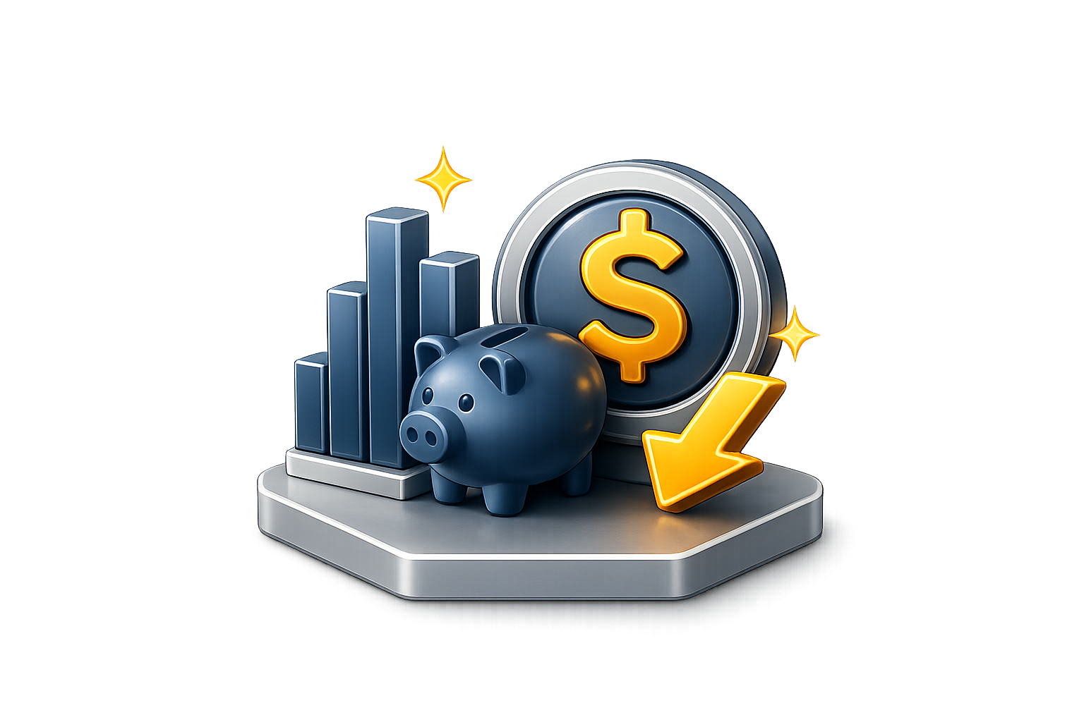 money pig orange shelf reduced